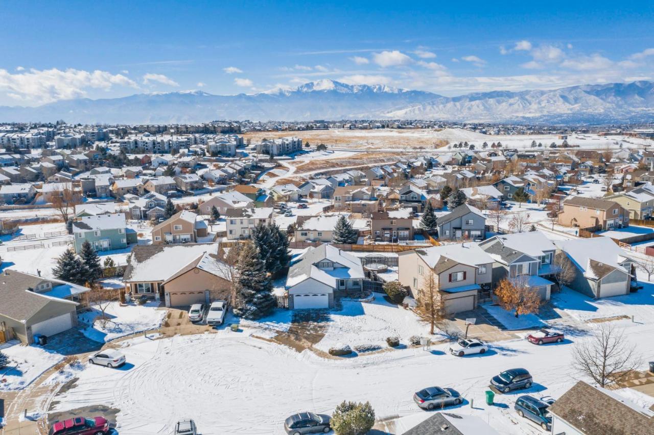 Cozy 4Br House With Peak Views In Colorado Springs Villa Bagian luar foto