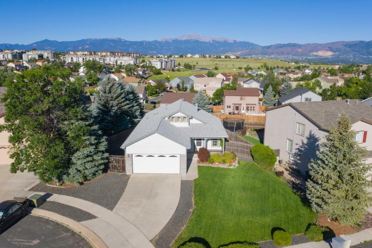 Cozy 4Br House With Peak Views In Colorado Springs Villa Bagian luar foto