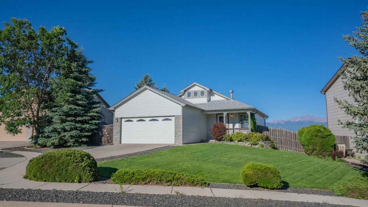 Cozy 4Br House With Peak Views In Colorado Springs Villa Bagian luar foto
